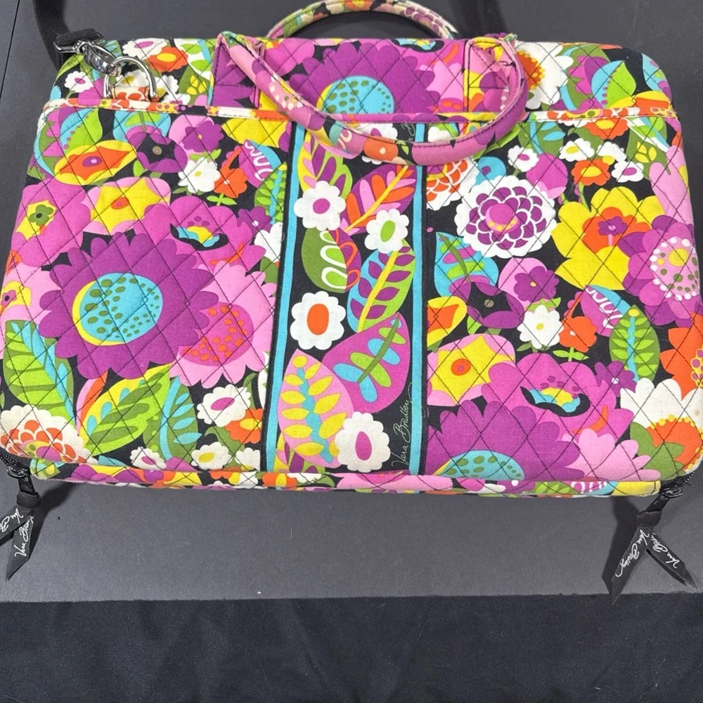 Vera Bradley Floral Laptop Bag - Multicolor